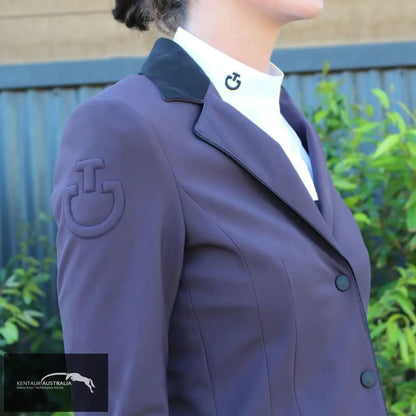 Cavalleria Toscana ‘GP Zip’ Womens Competition Jacket Mulberry (3A00) / AU 10 Show Jackets