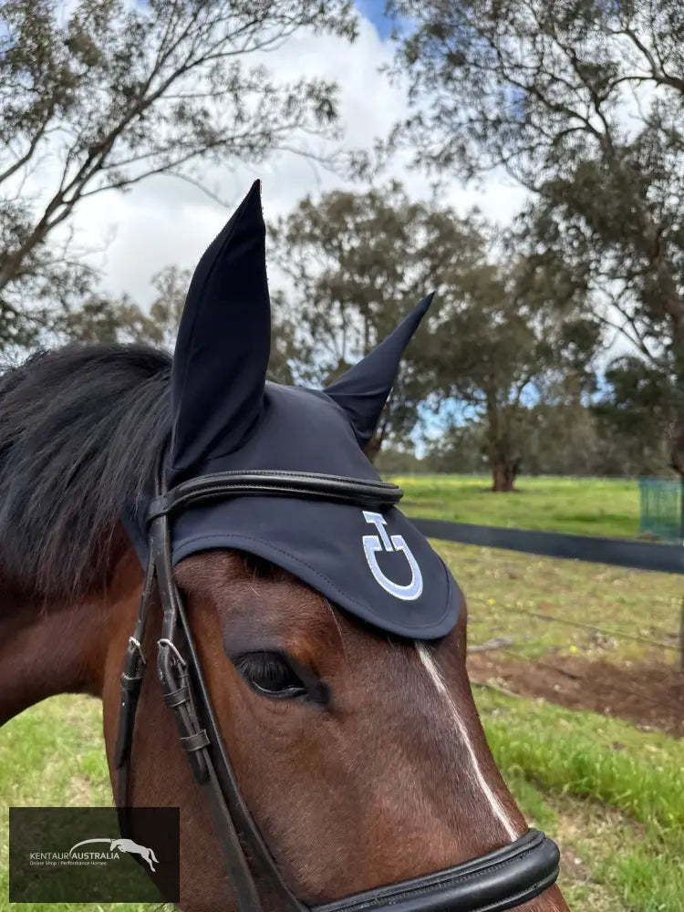 Cavalleria Toscana ’Light Weight Jersey Stripe’ Earnet - Ears