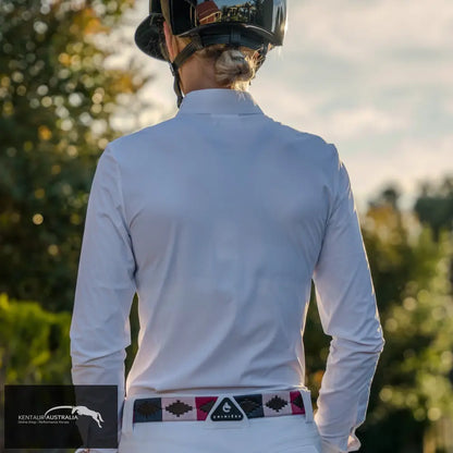 Cavalleria Toscana R-EVO L/S Perforated Bib Competition Shirt - Competition Shirt