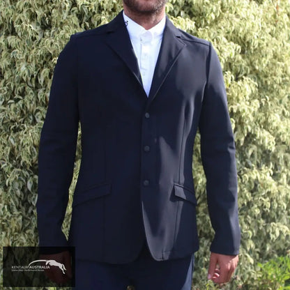 Cavalleria Toscana Zip Mens Competition Jacket 48 / Black Show Jackets