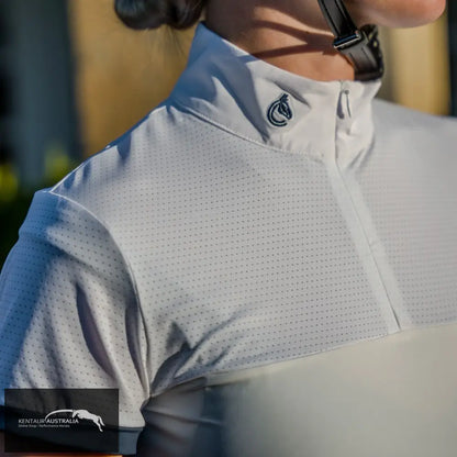 Criniēre Life ’Holly’ Show Shirt - White / XS - Competition Shirt