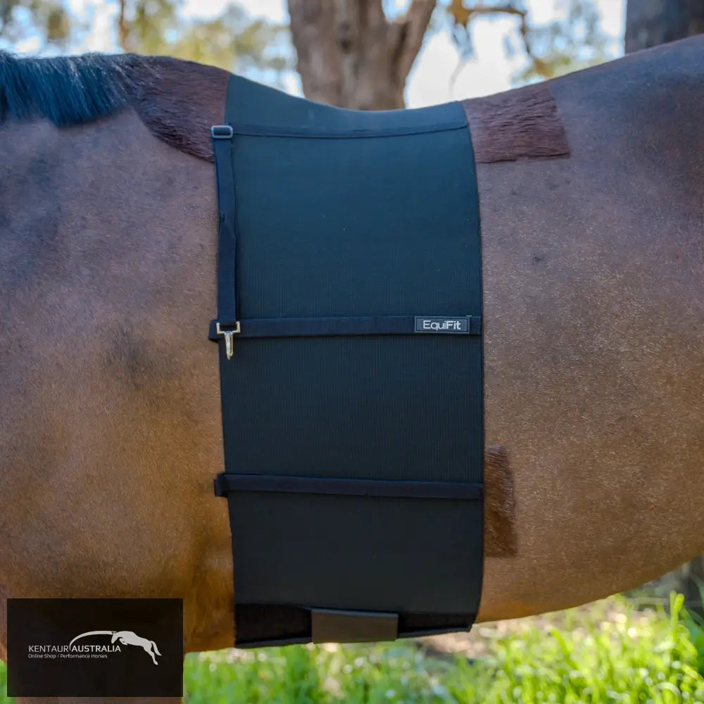 Equifit Belly Band - Black / Pony (62’’) - Saddle Accessories