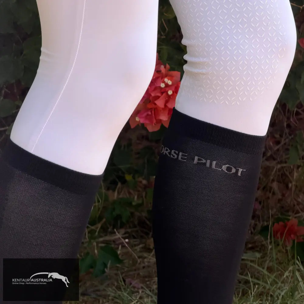 Horse Pilot ’Aero’ Socks - Black / S - Rider Accessories