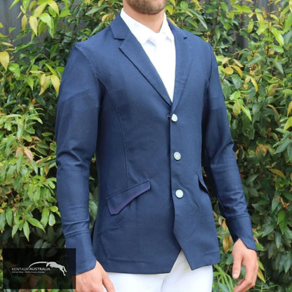 Horse Pilot ’Aeromesh’ Mens Competition Jacket Navy / 46 Show Jackets