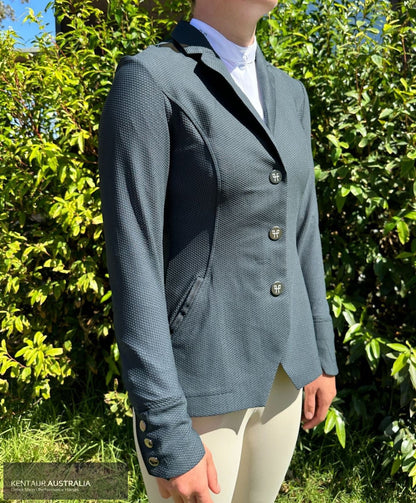 Horse Pilot ’Aeromesh’ Womens Competition Jacket Dark Green / AU 6 (34) Show Jackets