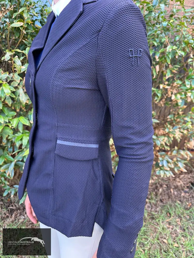 Horse Pilot ’Aeromesh’ Womens Competition Jacket - Dark Night / AU 10 (38) - Show Jackets