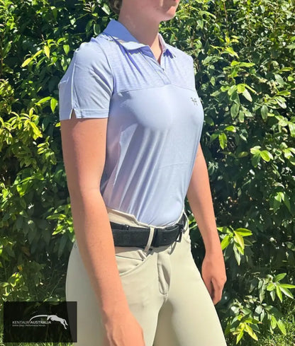 Horse Pilot ’Ariia’ Training Polo Lavender / S Polo Shirts &amp; Jersey’s