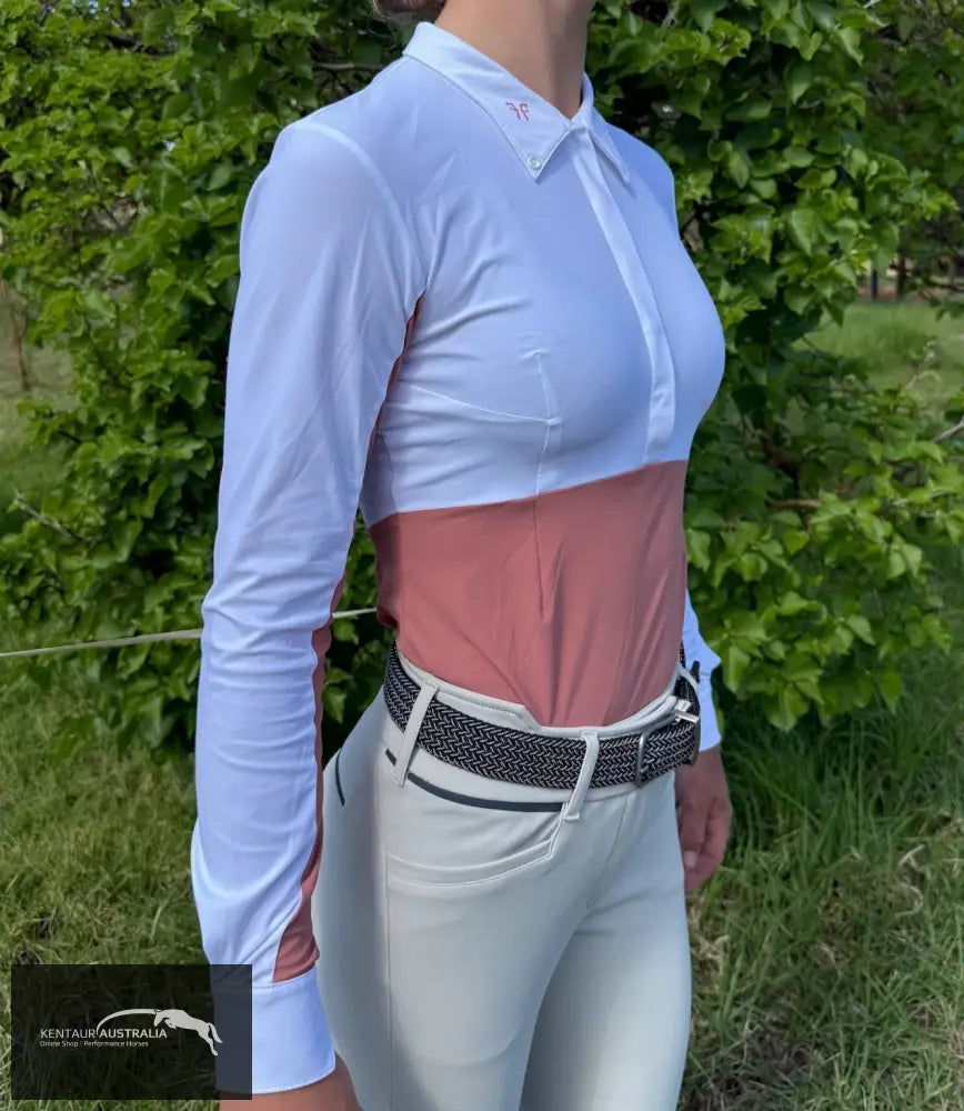 Horse Pilot ’Monica L/S’ Womens Competition Shirt - Competition Shirt