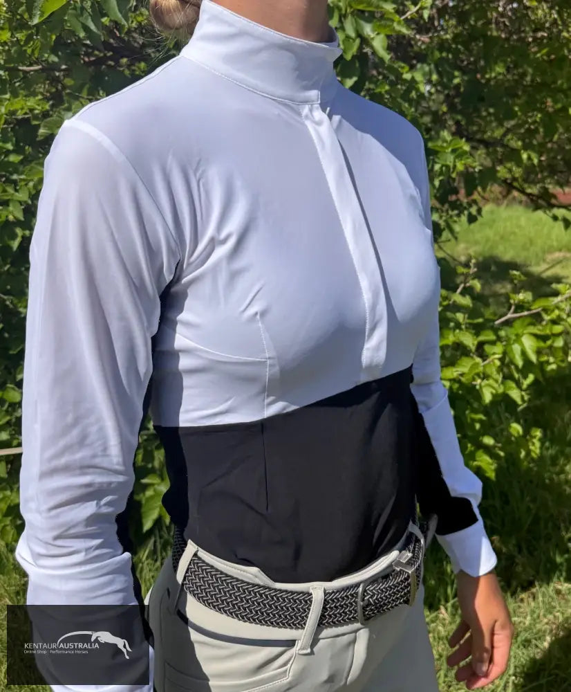 Horse Pilot ’Monica L/S’ Womens Competition Shirt - Competition Shirt