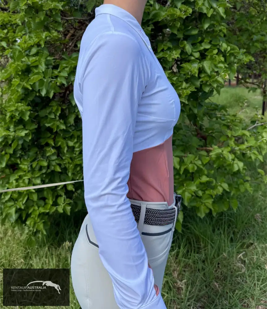 Horse Pilot ’Monica L/S’ Womens Competition Shirt - Competition Shirt