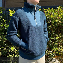 Load image into Gallery viewer, Horse Pilot ’Sherpa’ Womens Jacket Navy / XS Jumpers and Jackets