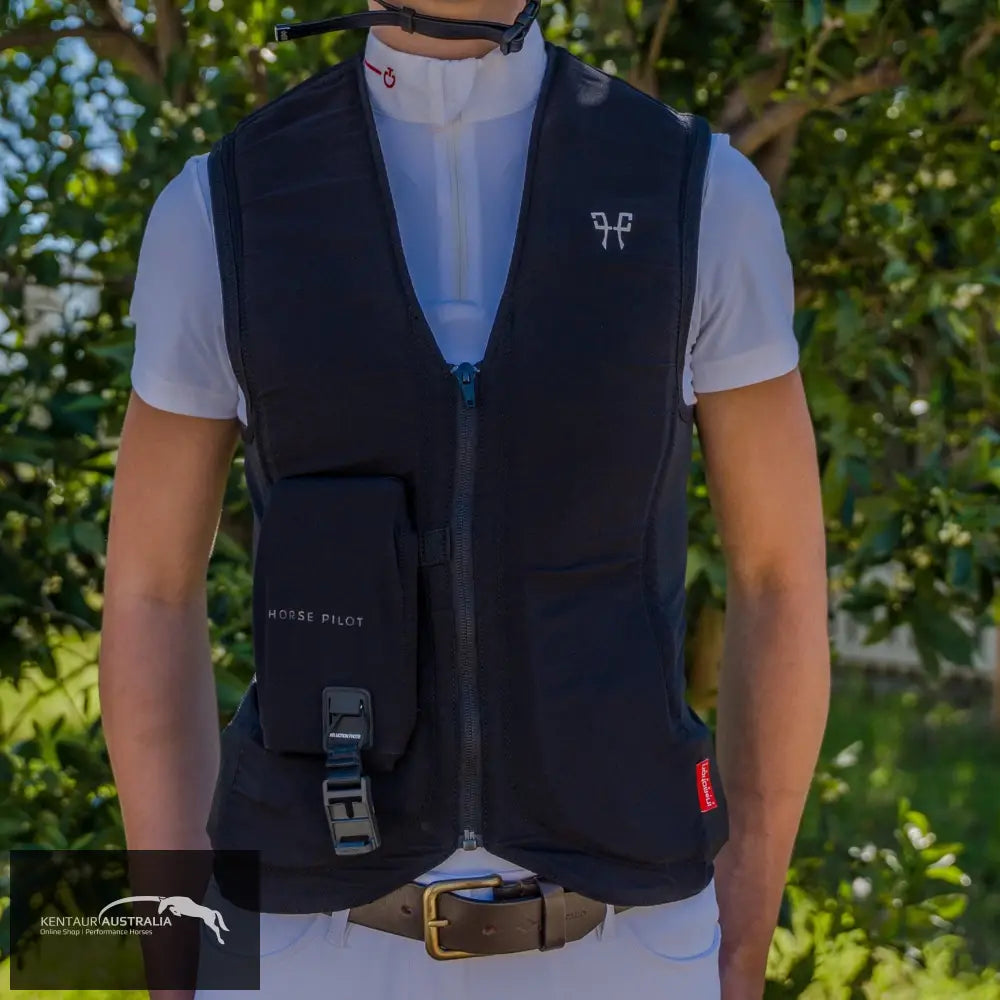 Horse Pilot Twist’Air Airbag Vest - Black / XXS - Rider Safety