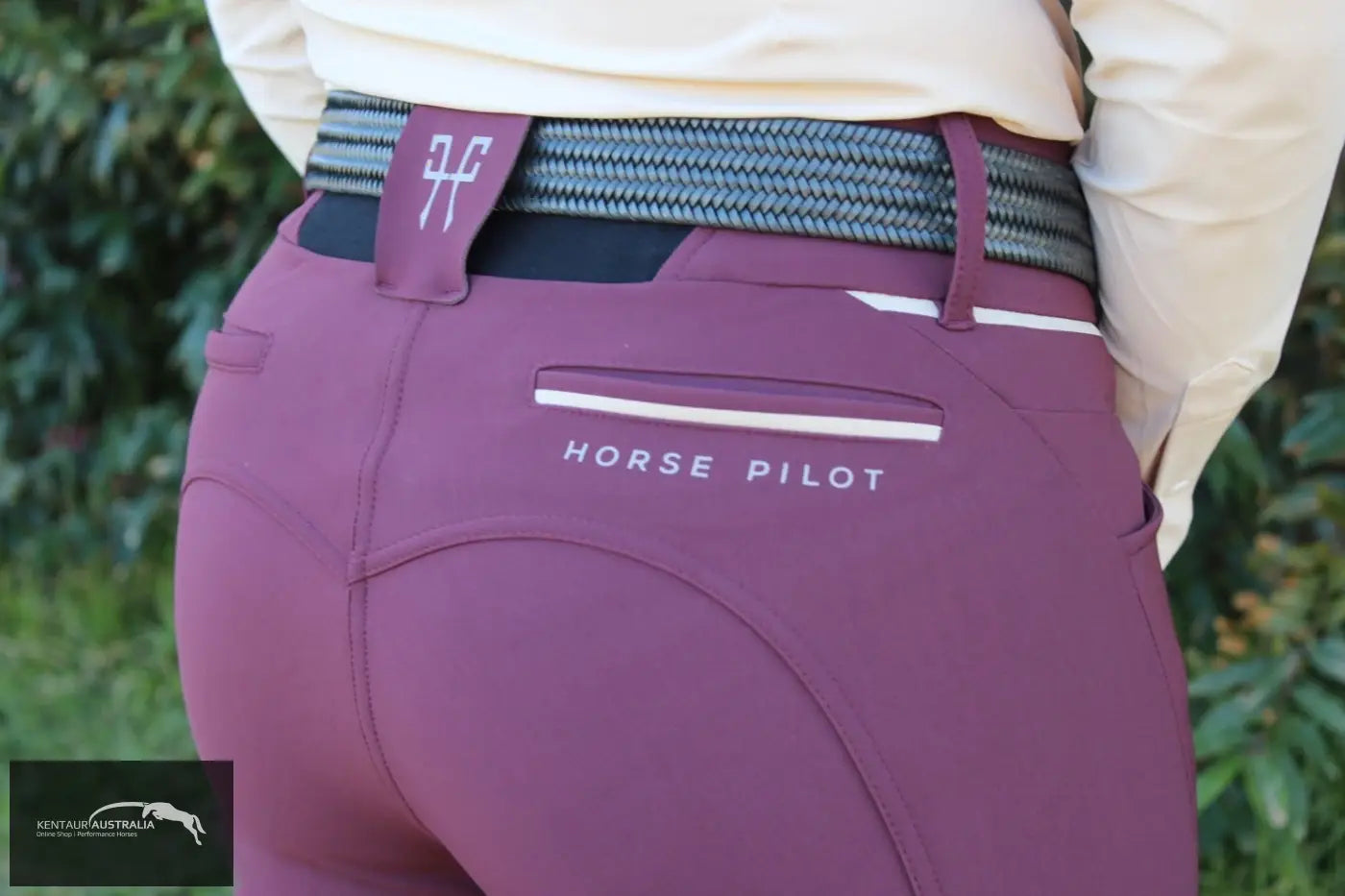 Horse Pilot ’X-Design’ Womens Casual Breeches Burgundy / AU 4 (XS) Casual Breeches