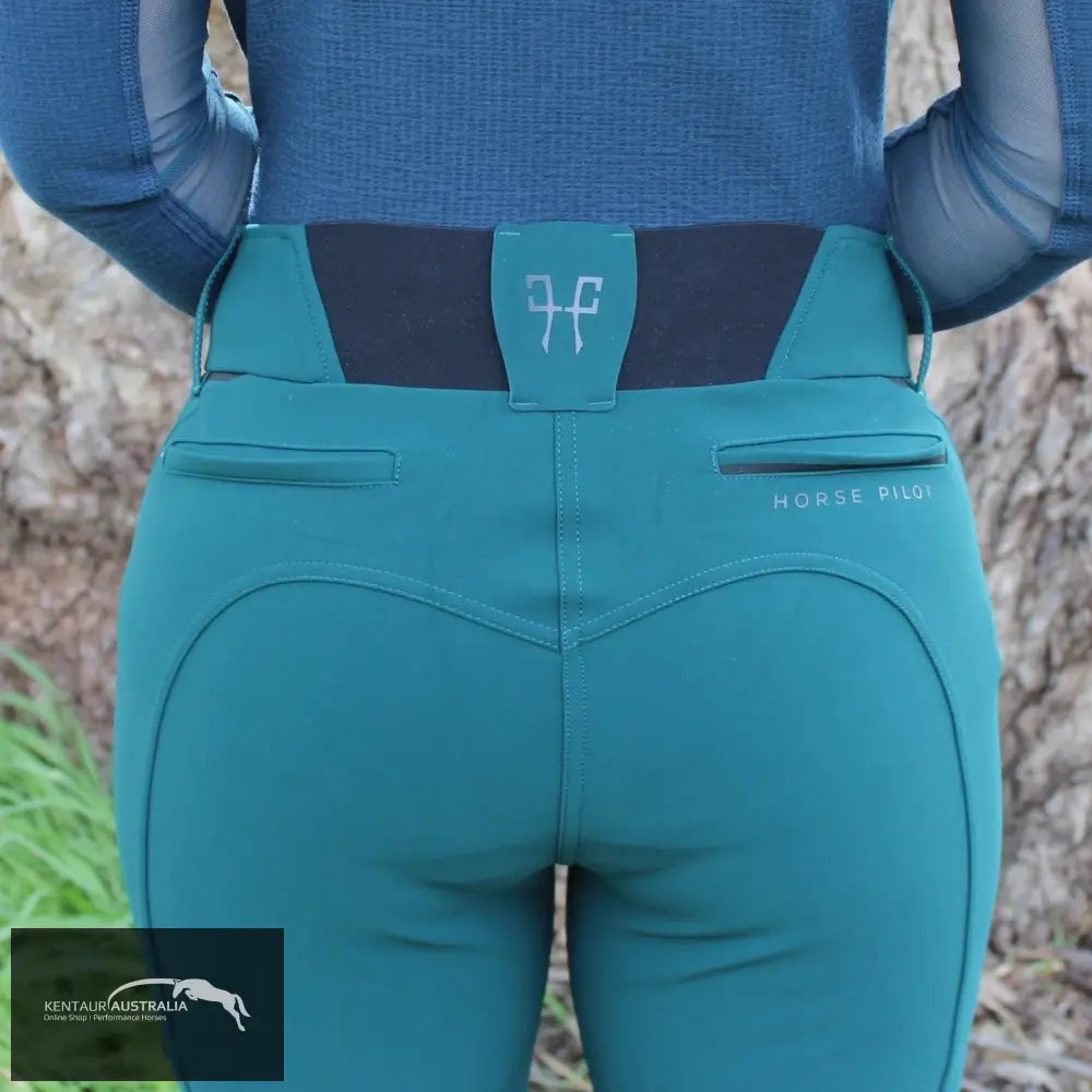 Horse Pilot ’X-Design’ Womens Casual Breeches Green / AU 10 (L) Casual Breeches