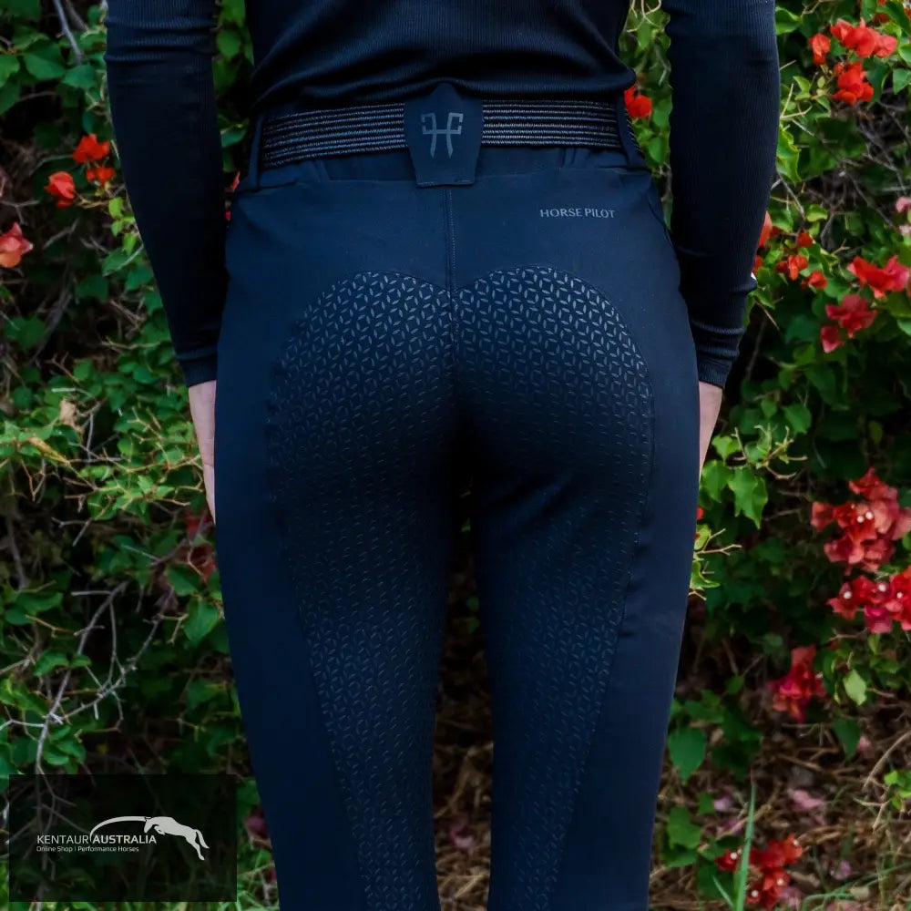 Horse Pilot ’X-Prime Full Seat’ Womens Casual Breeches - Black / AU 8 (38) - Women’s Breeches