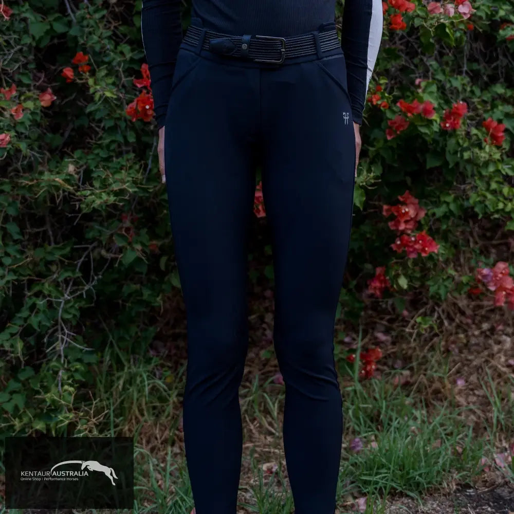 Horse Pilot ’X-Prime Full Seat’ Womens Casual Breeches - Black / AU 8 (38) - Women’s Breeches