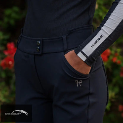 Horse Pilot ’X-Prime Full Seat’ Womens Casual Breeches - Black / AU 8 (38) - Women’s Breeches
