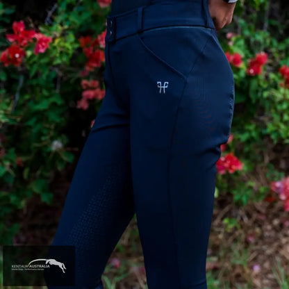 Horse Pilot ’X-Prime Full Seat’ Womens Casual Breeches - Black / AU 8 (38) - Women’s Breeches
