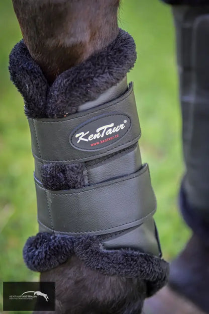 Kentaur Artificial Sheepskin Dressage Boots dressage boots