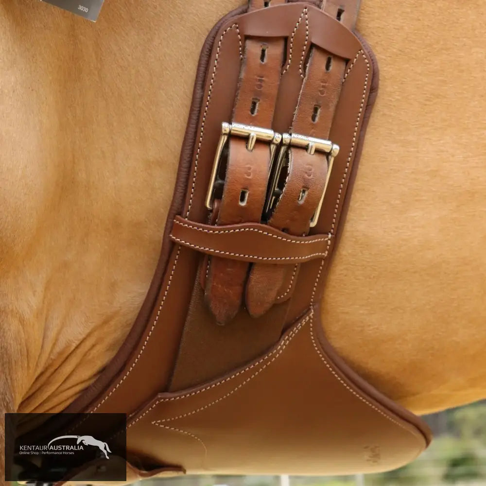 Kentaur Camarque Stud Girth Tobacco / 60cm jumping girths