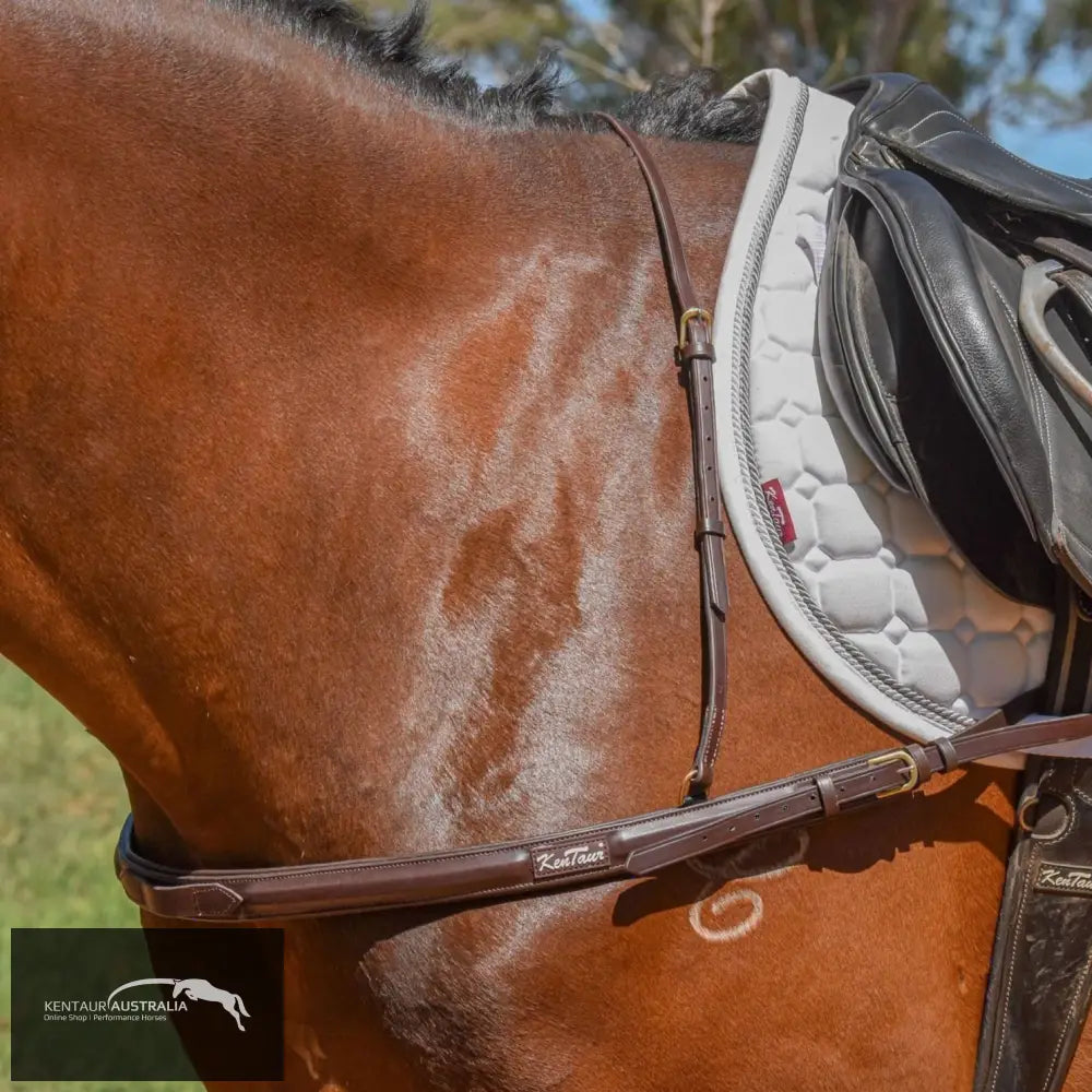 Kentaur ’Capri’ Breastplate Dark Brown / Cob Breastplates