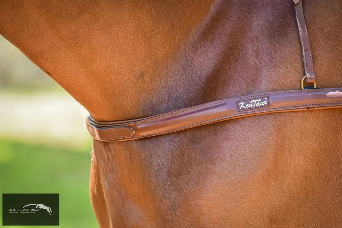 Kentaur ’Capri’ Breastplate Tobacco / Cob Breastplates