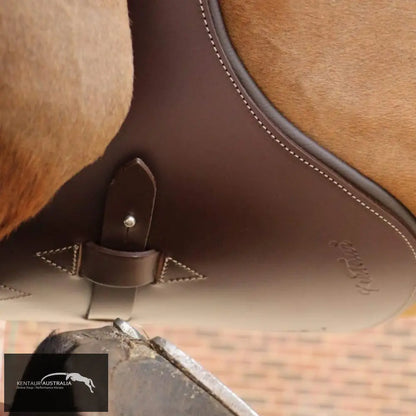 Kentaur Cassis Stud Girth Dark Brown / 115Cm Jumping Girths