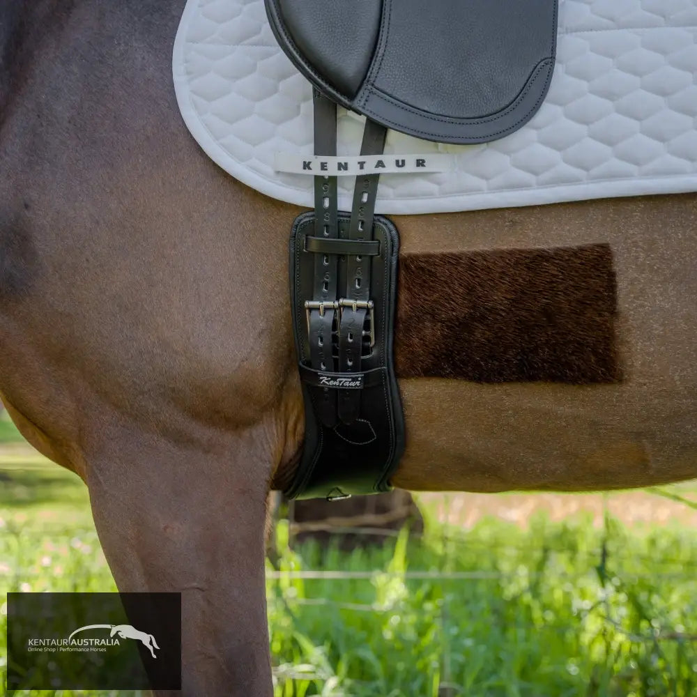 Kentaur ’Geneva’ Leather Girth - Black / 75cm - Dressage Girth