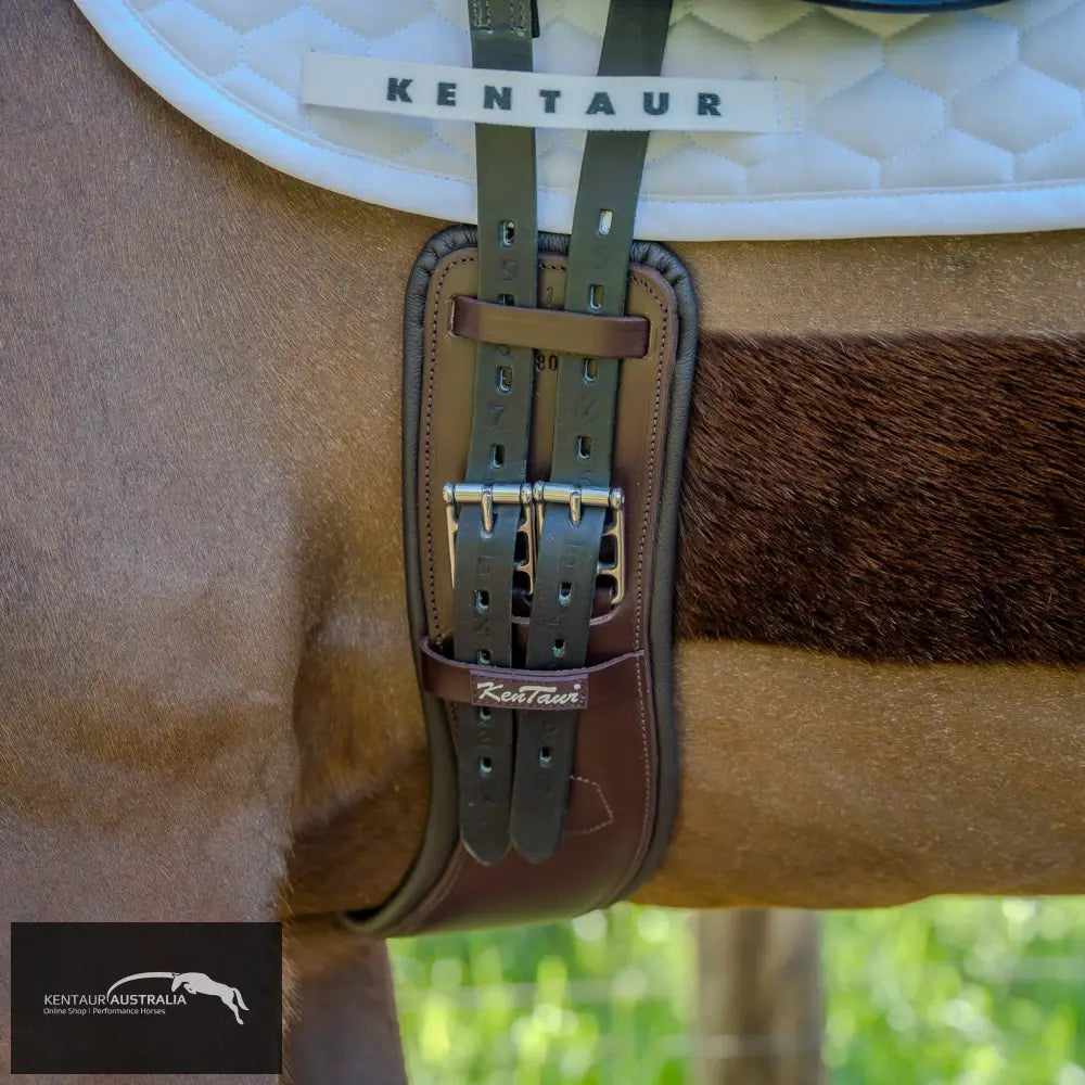 Kentaur ’Geneva’ Leather Girth - Brown / 75cm - Dressage Girth