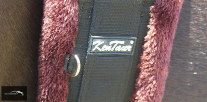 Kentaur Elastic Nylon Girth with Artificial Sheepskin jumping girths