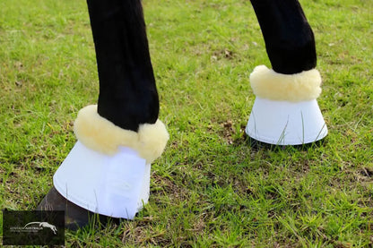 Kentaur Leather Bell Boots With Genuine Sheepskin Bell Boots