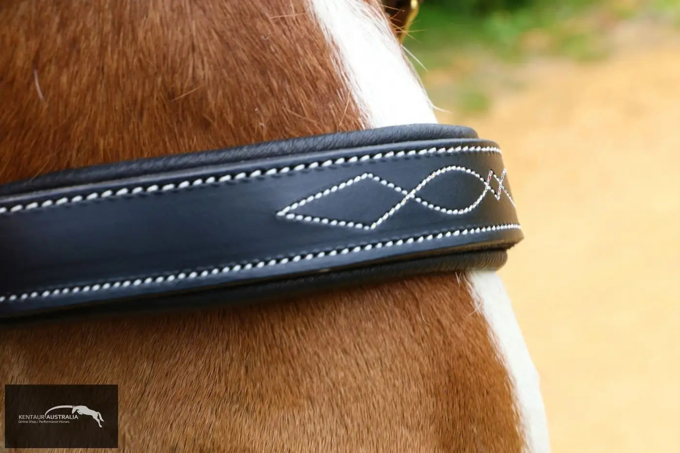 Kentaur Leather Halter With Stitching Halters &amp; Flyveils