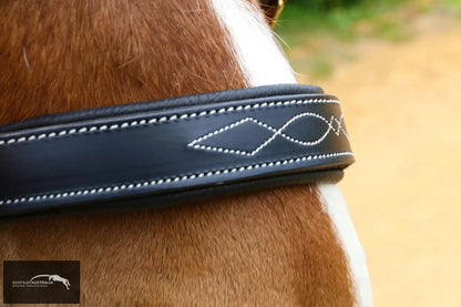Kentaur Leather Halter With Stitching Halters &amp; Flyveils