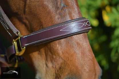 Kentaur Leather Halter With Stitching Halters &amp; Flyveils