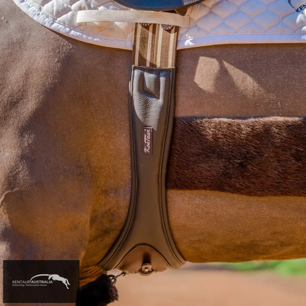 Kentaur ’Monaco’ EXTRA SOFT Girth - Dark Brown / 145cm - jumping girths