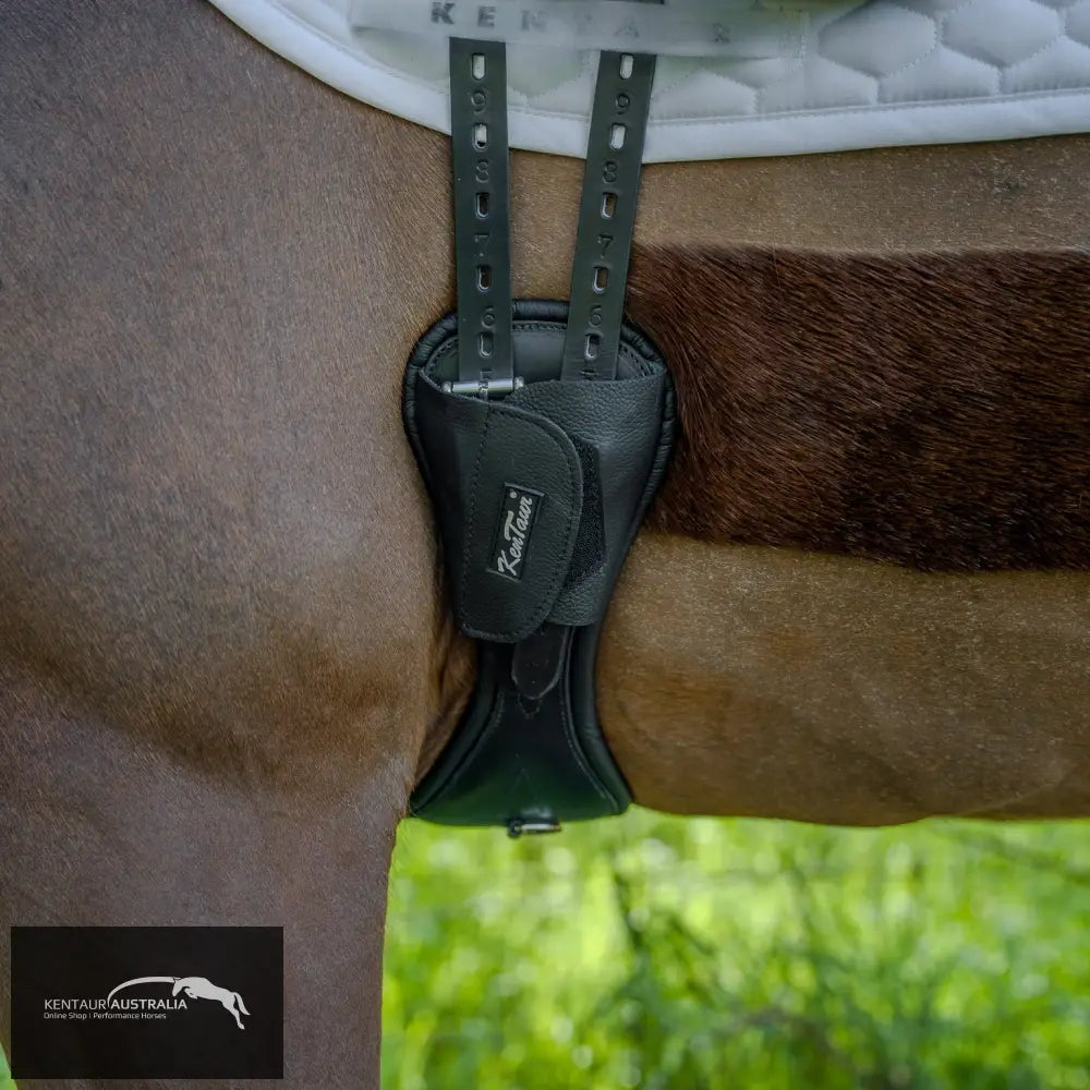 Kentaur ’Monza’ Leather Girth - Black / 75cm - Dressage Girth