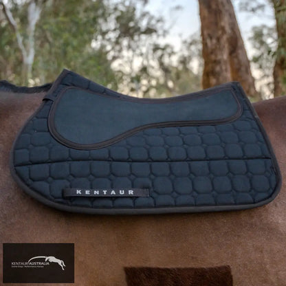 Kentaur ‘Neo’ Non Slip Saddle Pad - Black / Jumping - Saddle Pad