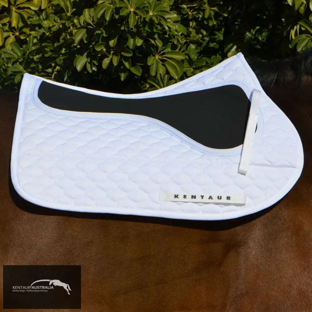 Kentaur Neo Non Slip Saddle Pad White / Jumping Saddle Pad