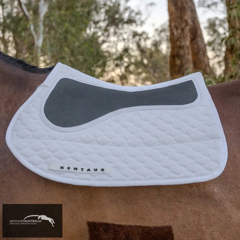 Kentaur ‘Neo’ Non Slip Saddle Pad - White / Jumping - Saddle Pad