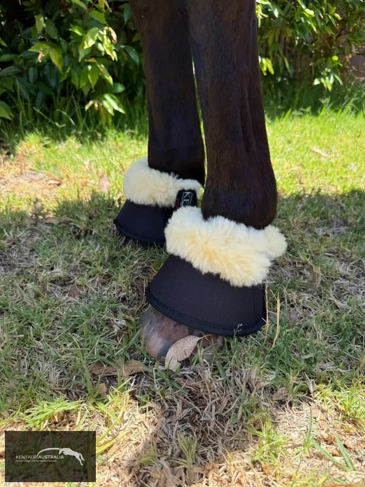 Kentaur Neoprene Bell Boots With Genuine Sheepskin - Bell Boots