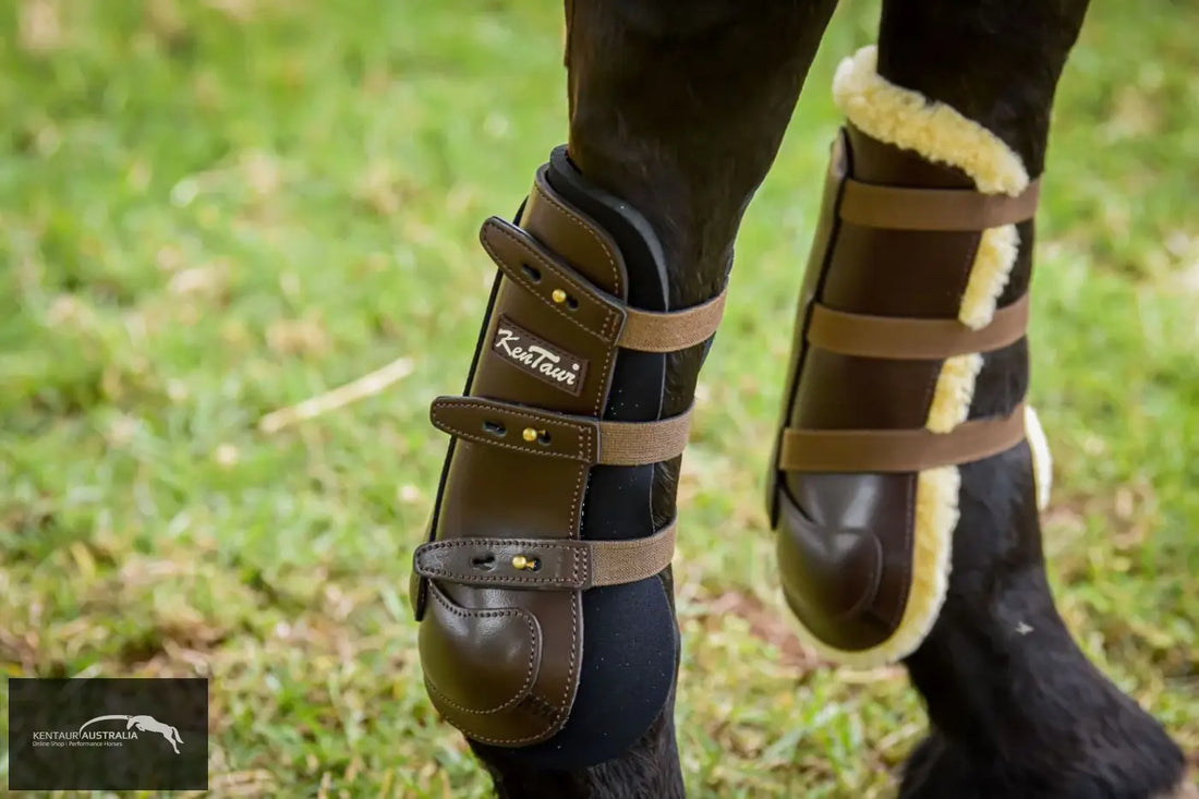 Kentaur ’Oxford’ Leather Front Boots Jumping Boots
