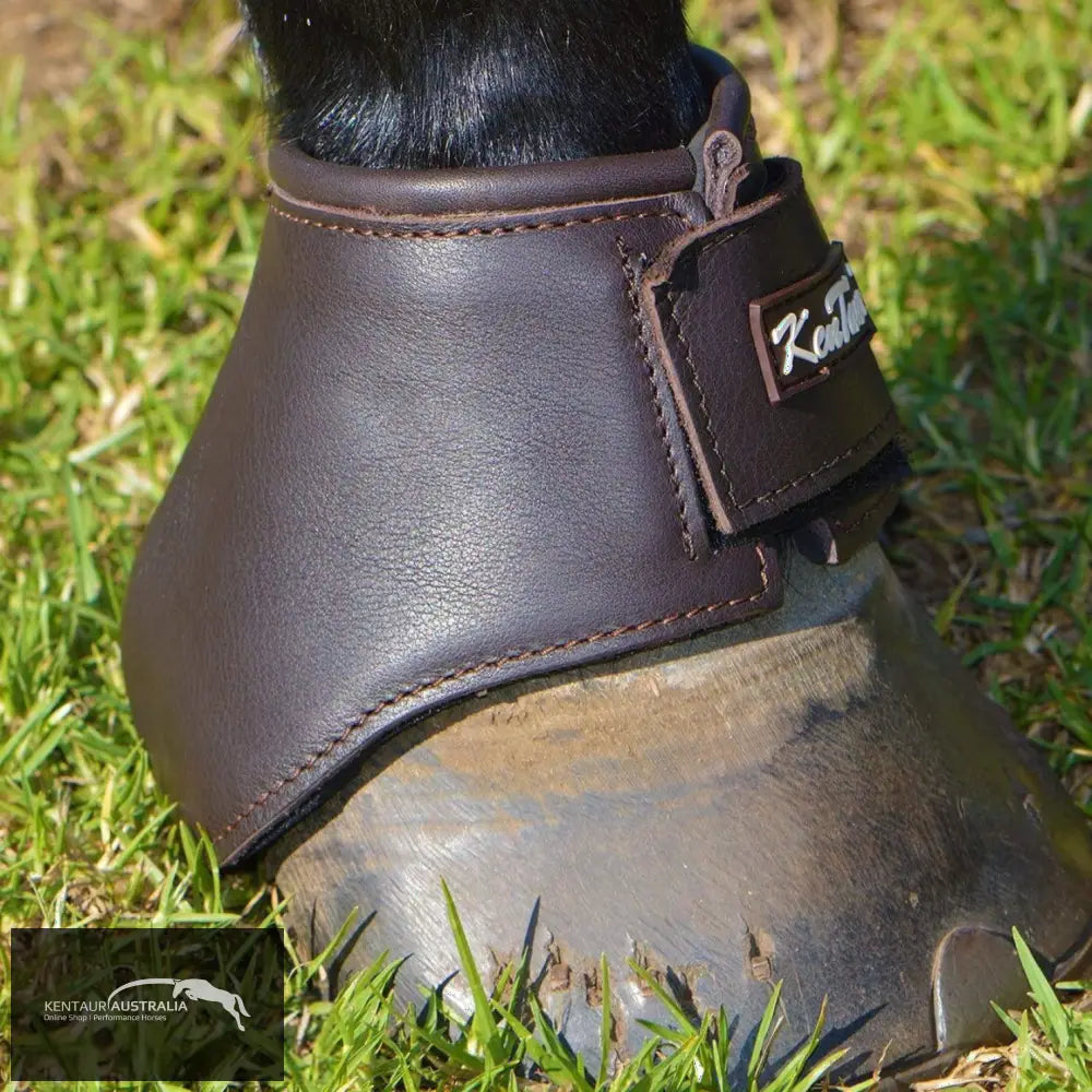 Kentaur Premium Anatomic Leather Bell Boots 1/22Cm / Brown Bell Boots