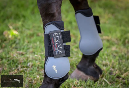 Kentaur ‘Pro Carbon’ Front Jumping Boots Grey / Size 3 (WB) Jumping Boots