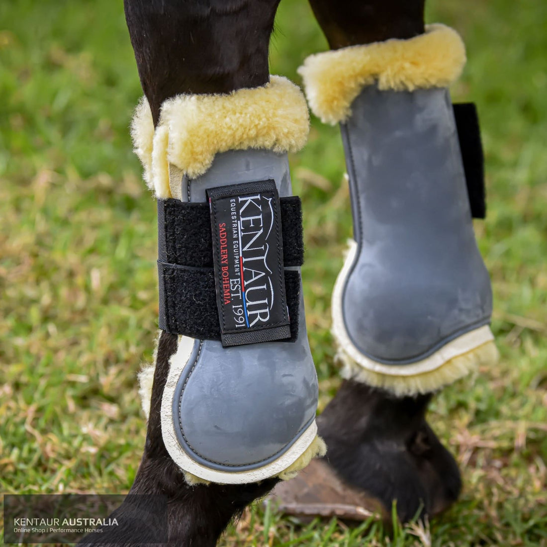 Kentaur ‘Profi’ Front Jumping Boots with Sheepskin Jumping Boots