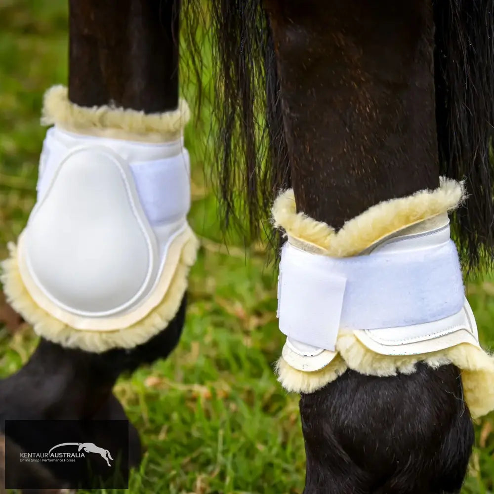 Kentaur ‘Profi’ Hind Jumping Boots with Sheepskin Jumping Boots