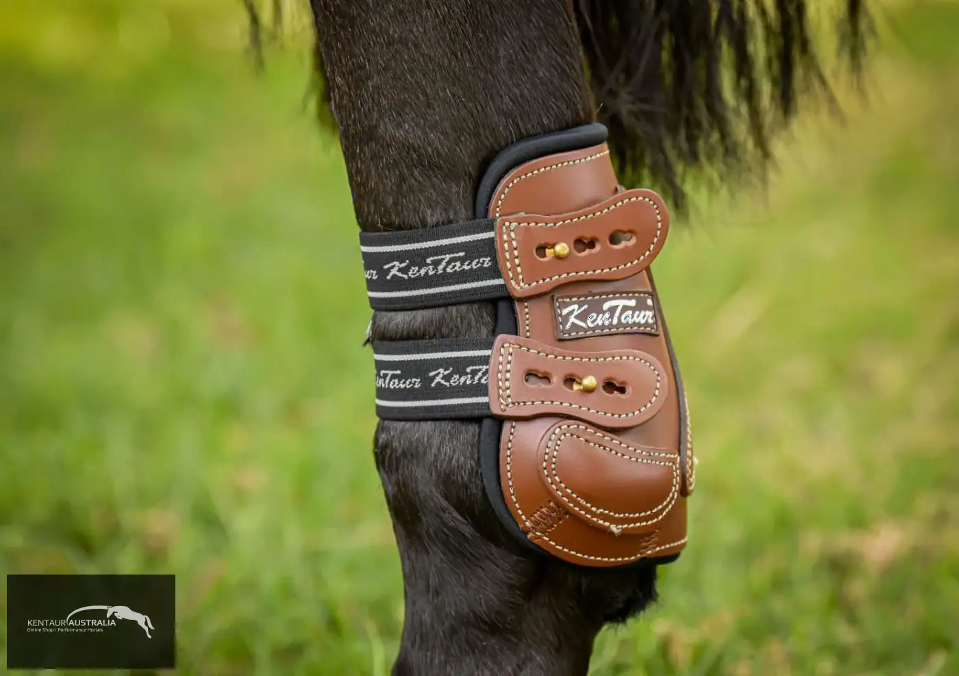 Kentaur ’Roma Flicker’ Hind Boots Tobacco / Full Training Jumping Boots