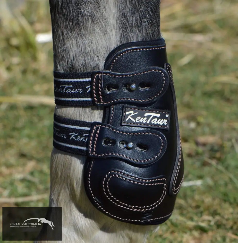 Kentaur Roma Flicker Hind Boots Black / Full Training Jumping Boots