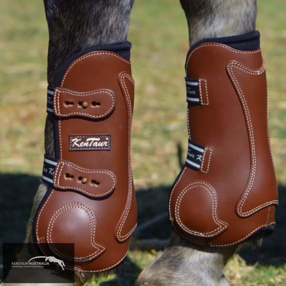 Kentaur Roma Leather Front Boots Tobacco / Full Jumping Boots