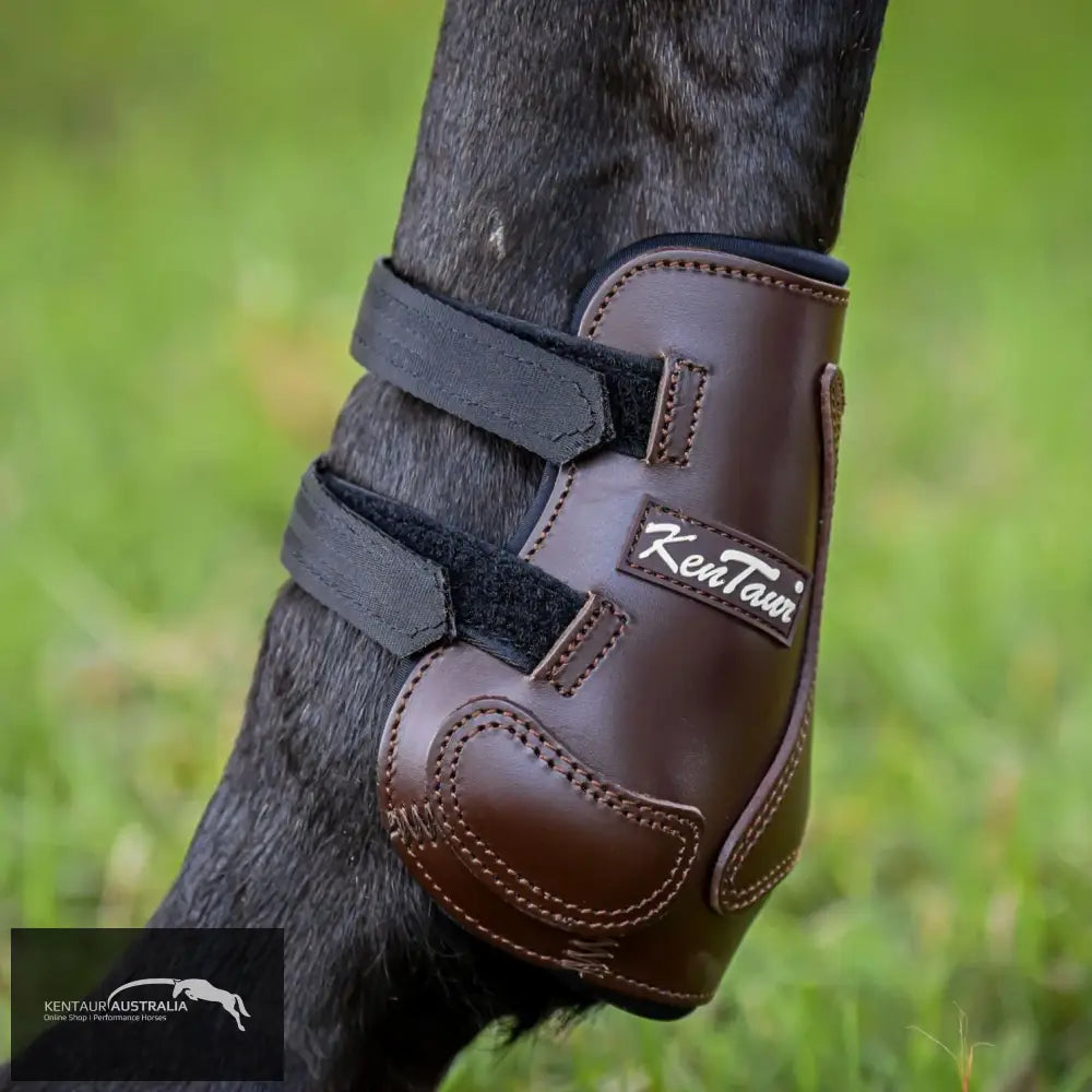 Kentaur ‘Roma Pinch’ Rear Boots Dark Brown / Full Training Jumping Boots