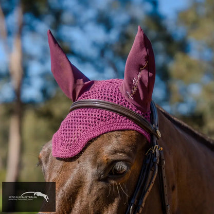Kentaur Saddle Pad &amp; Bonnet Set Bohemia - Saddle Pad